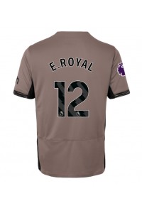 Fotbalové Dres Tottenham Hotspur Emerson Royal #12 Dámské Třetí Oblečení 2023-24 Krátký Rukáv